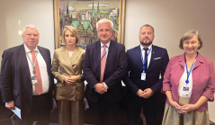 3. октобар 2025. Делегација Народне скупштине у Парламентарној скупштини Савета Европе са колегама из немачке делегације 